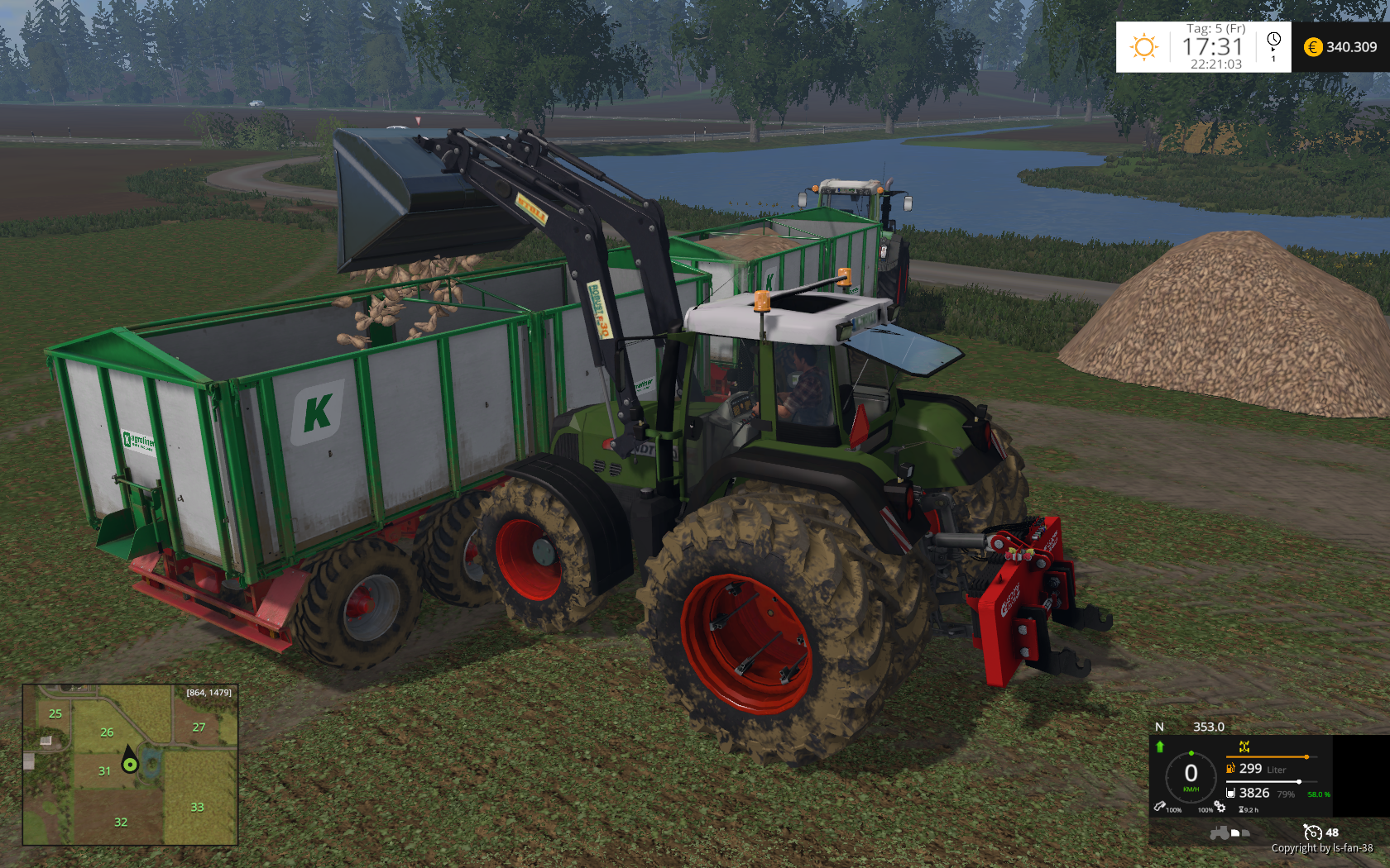 Fendt 820 TMS