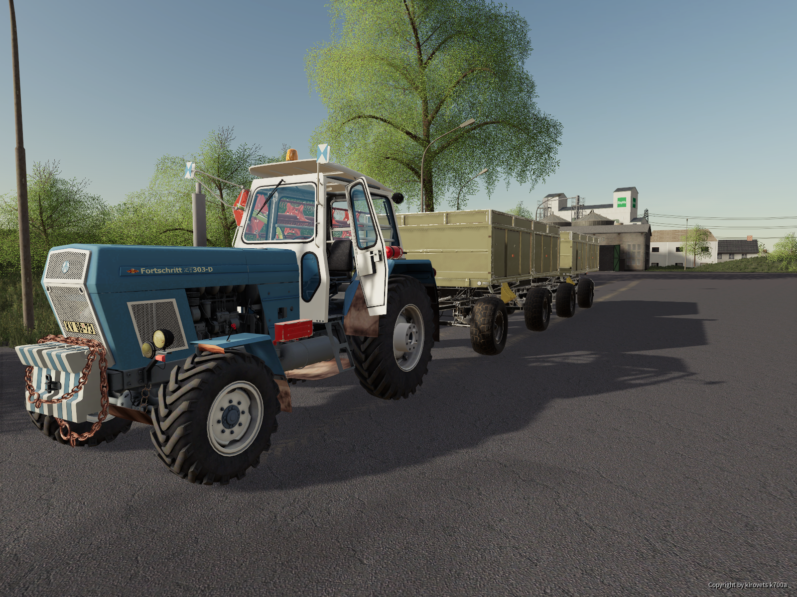 Fortschritt ZT303D mit 2x HW80ig