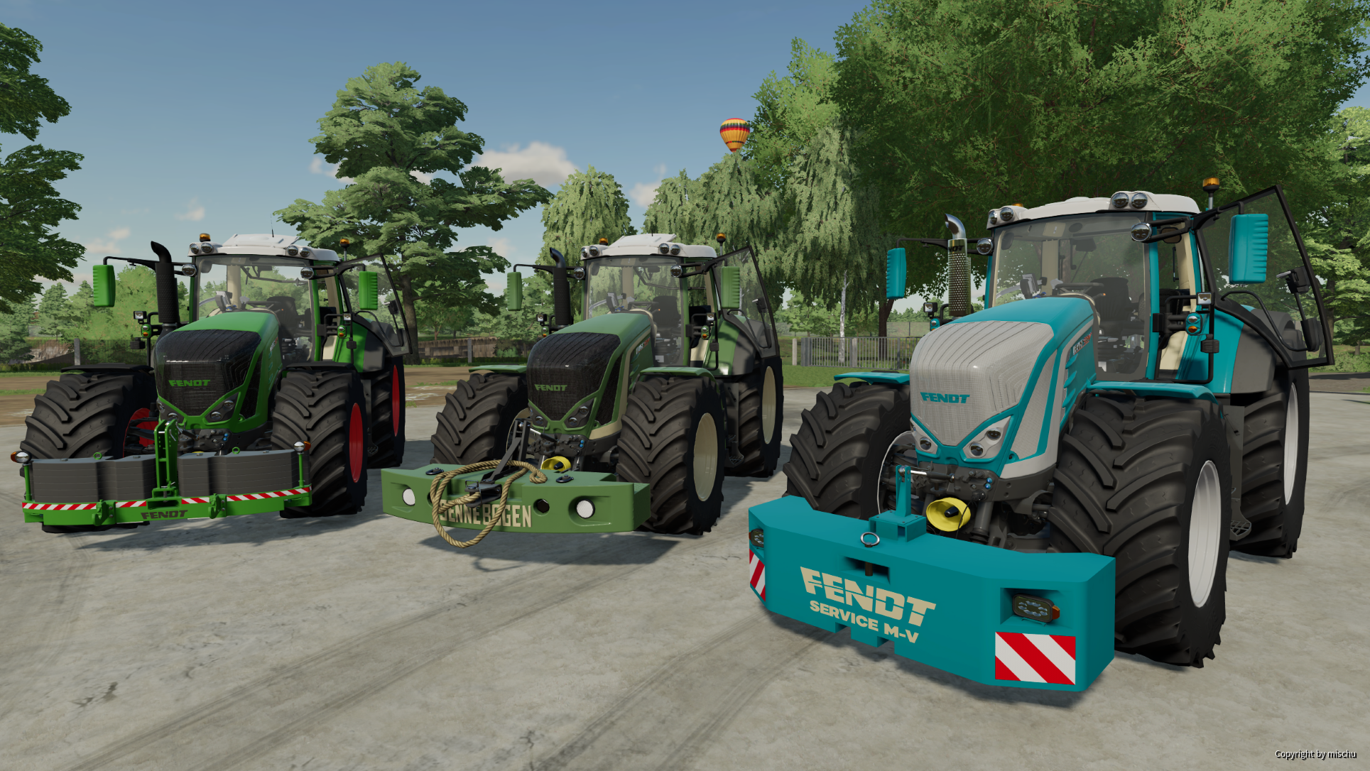 Fendt Gewichte-Pack