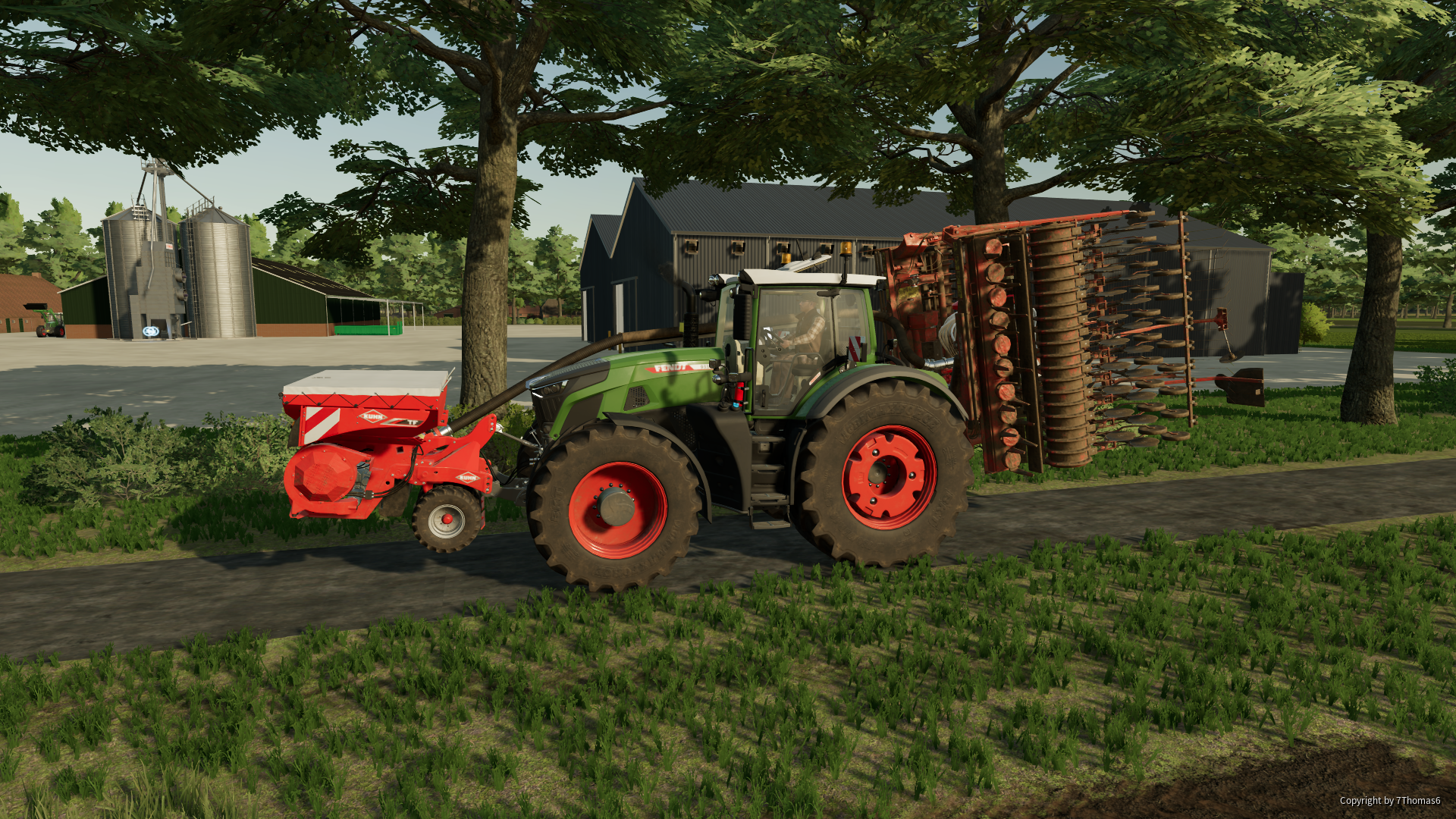 Aussaat mit dem Fendt 933 Vario