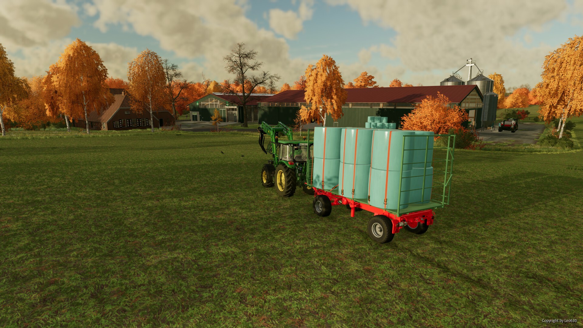 Siloballen fahren