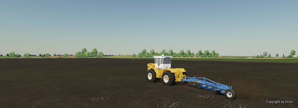 Steiger Pflügen Projekt Babolna