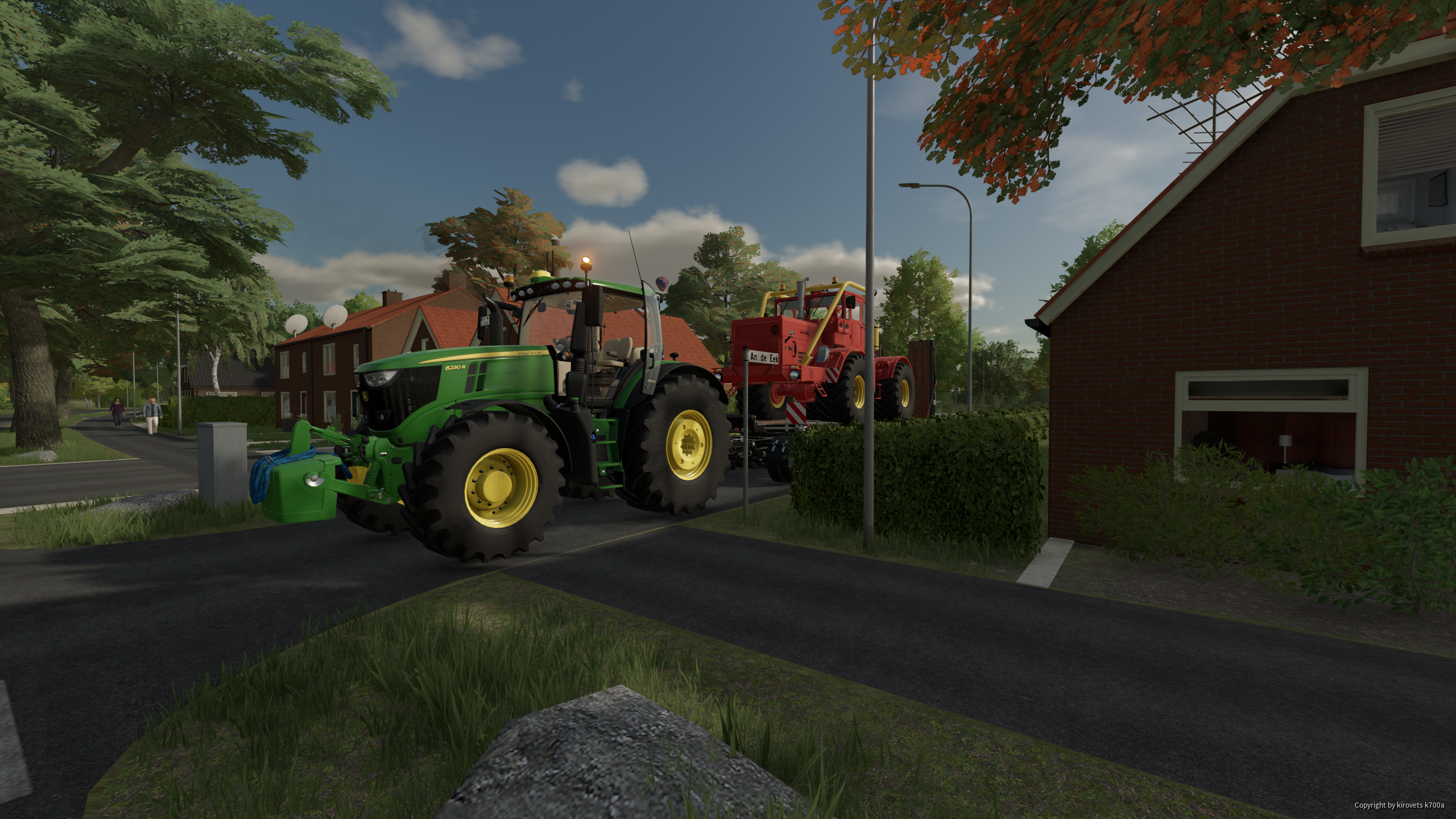 neuen Kirovets K700A abholen