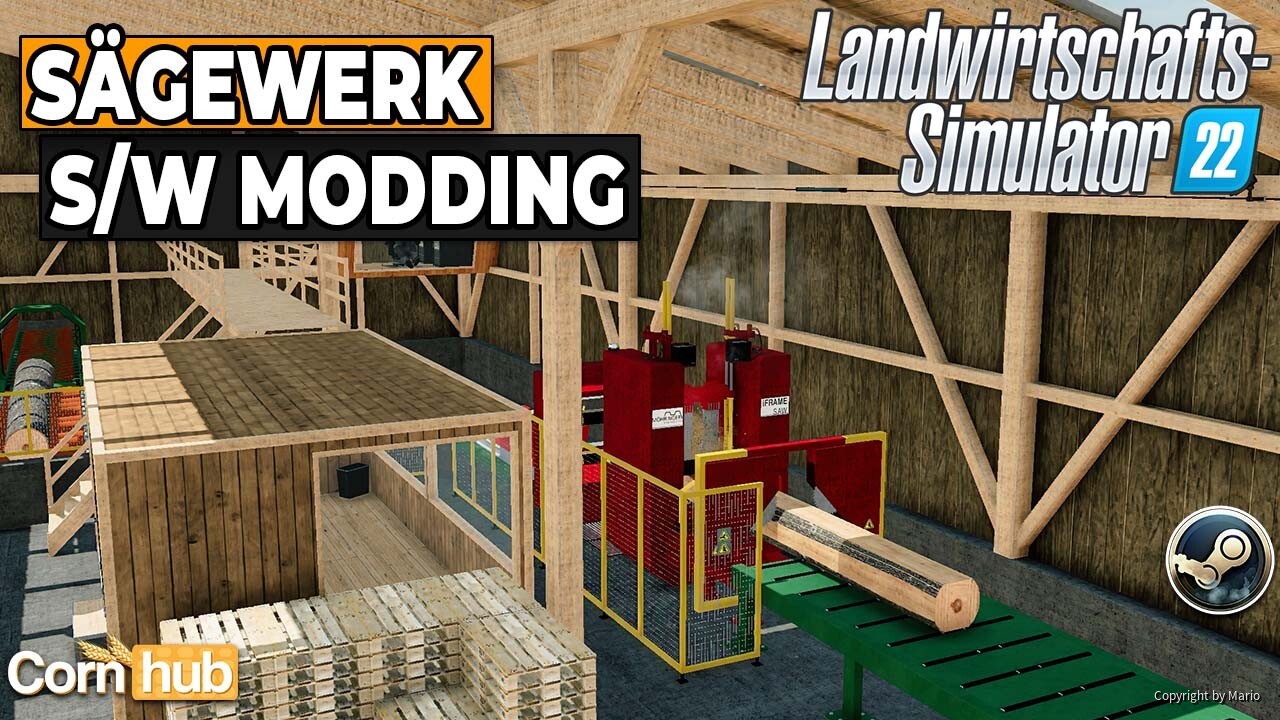 LS22 Mods - Sägewerk - LS22 Modvorstellung