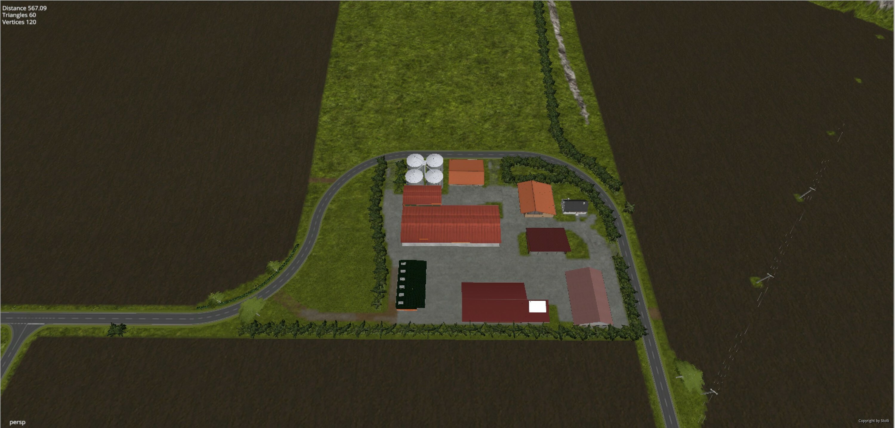 Hof aus  Vogel