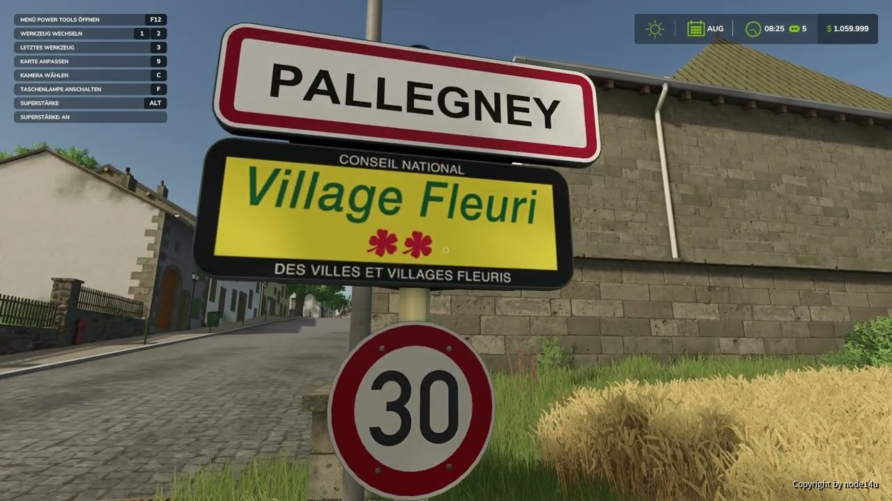 LS25 Map Pallegney Begehung