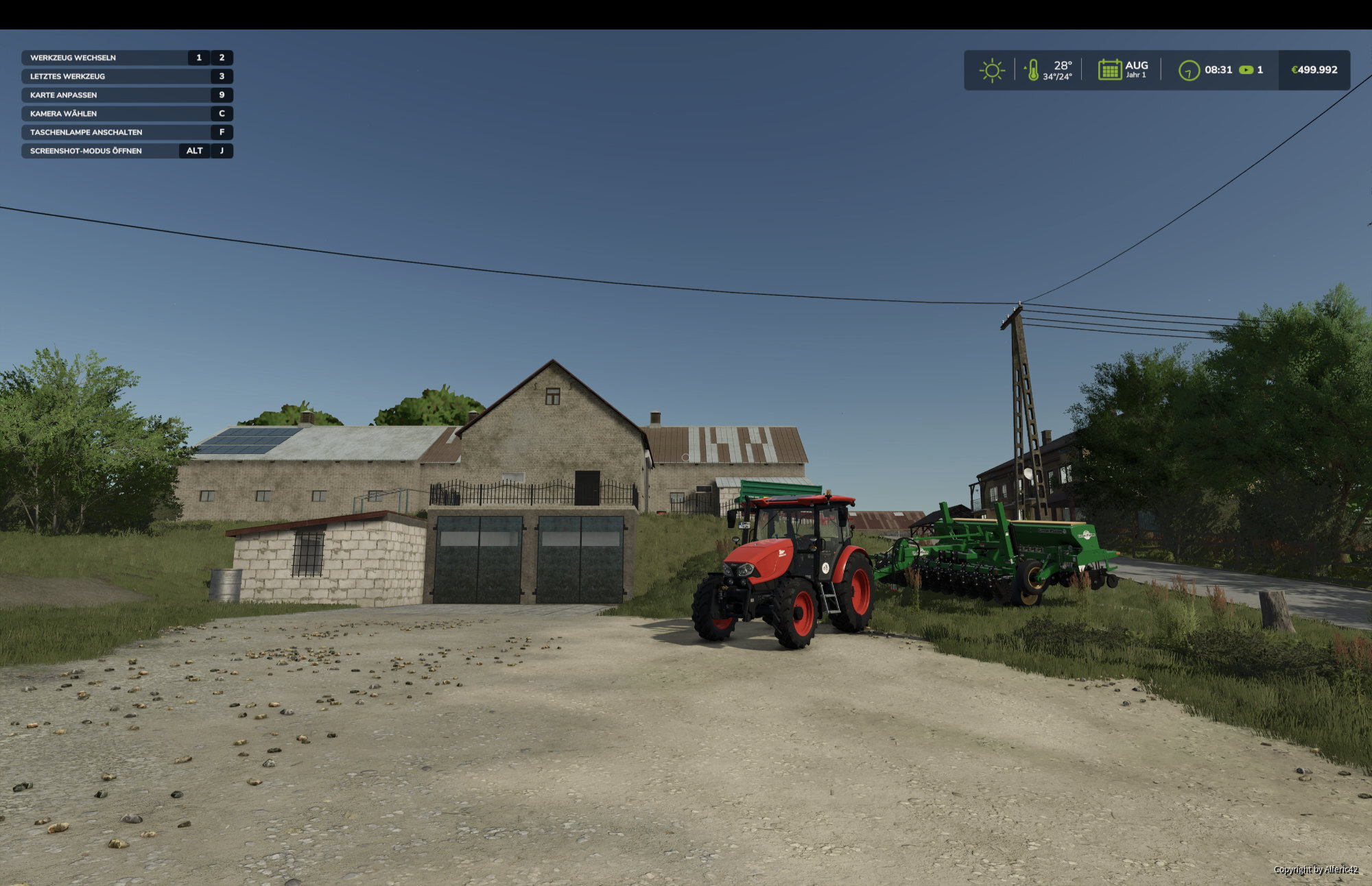 Mein neuer Aussiedlerhof in Szpakowo