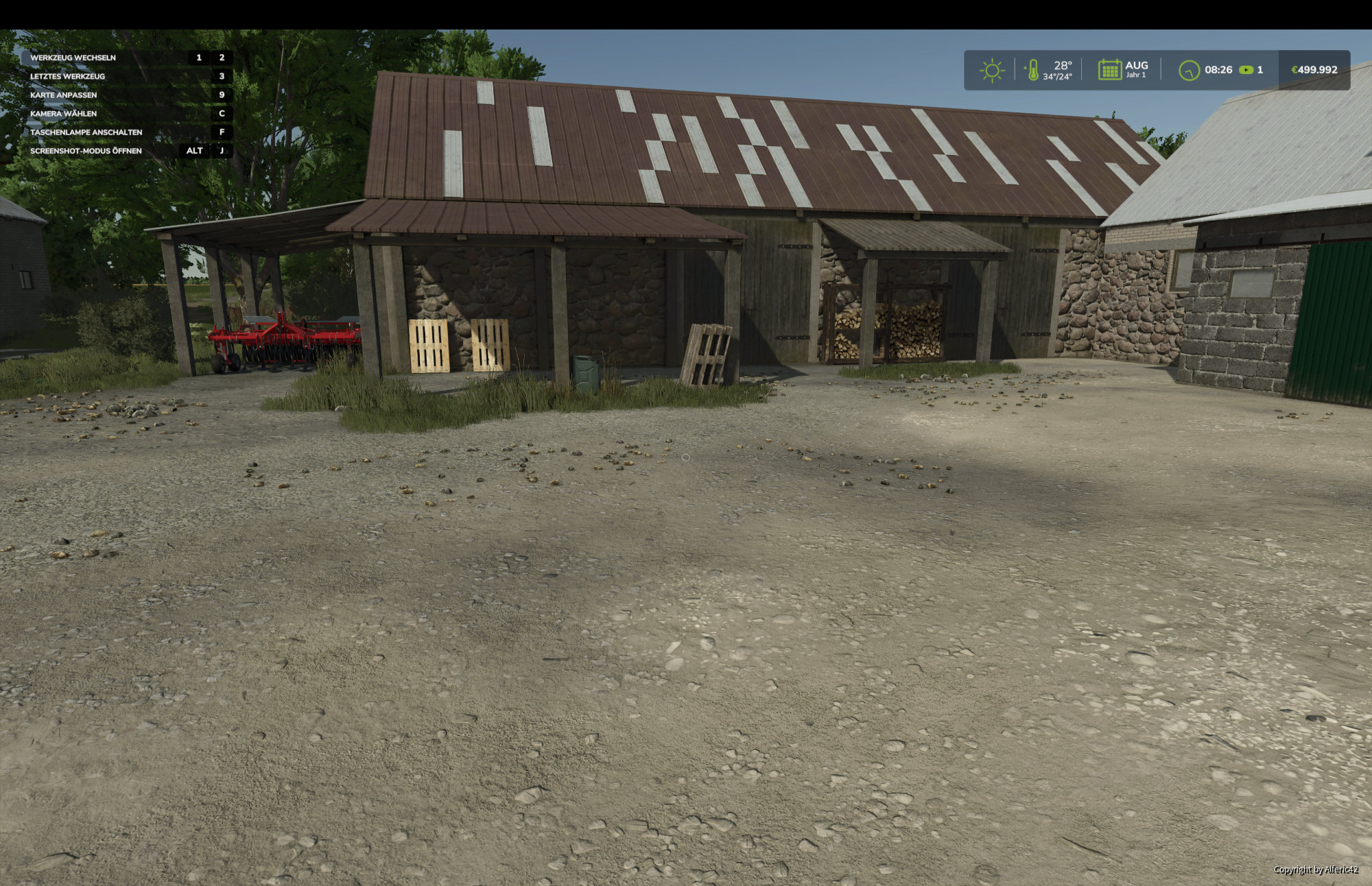 Mein neuer Aussiedlerhof in Szpakowo