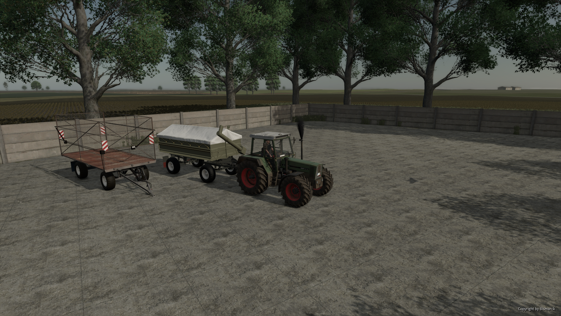 Hw80  ülw und hw80 ballengitterwagen fertsch