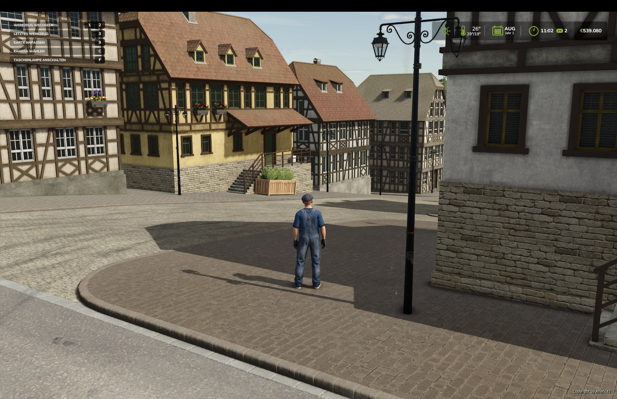 Map Hagenstedt Blick in die Altstadt