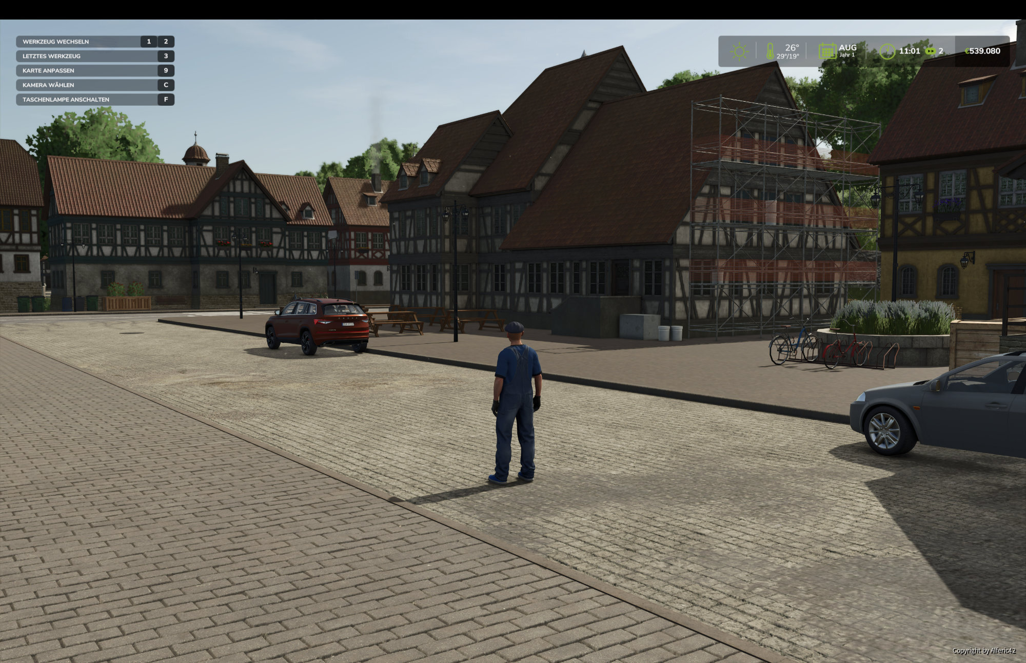 Map Hagenstedt Blick in die Altstadt