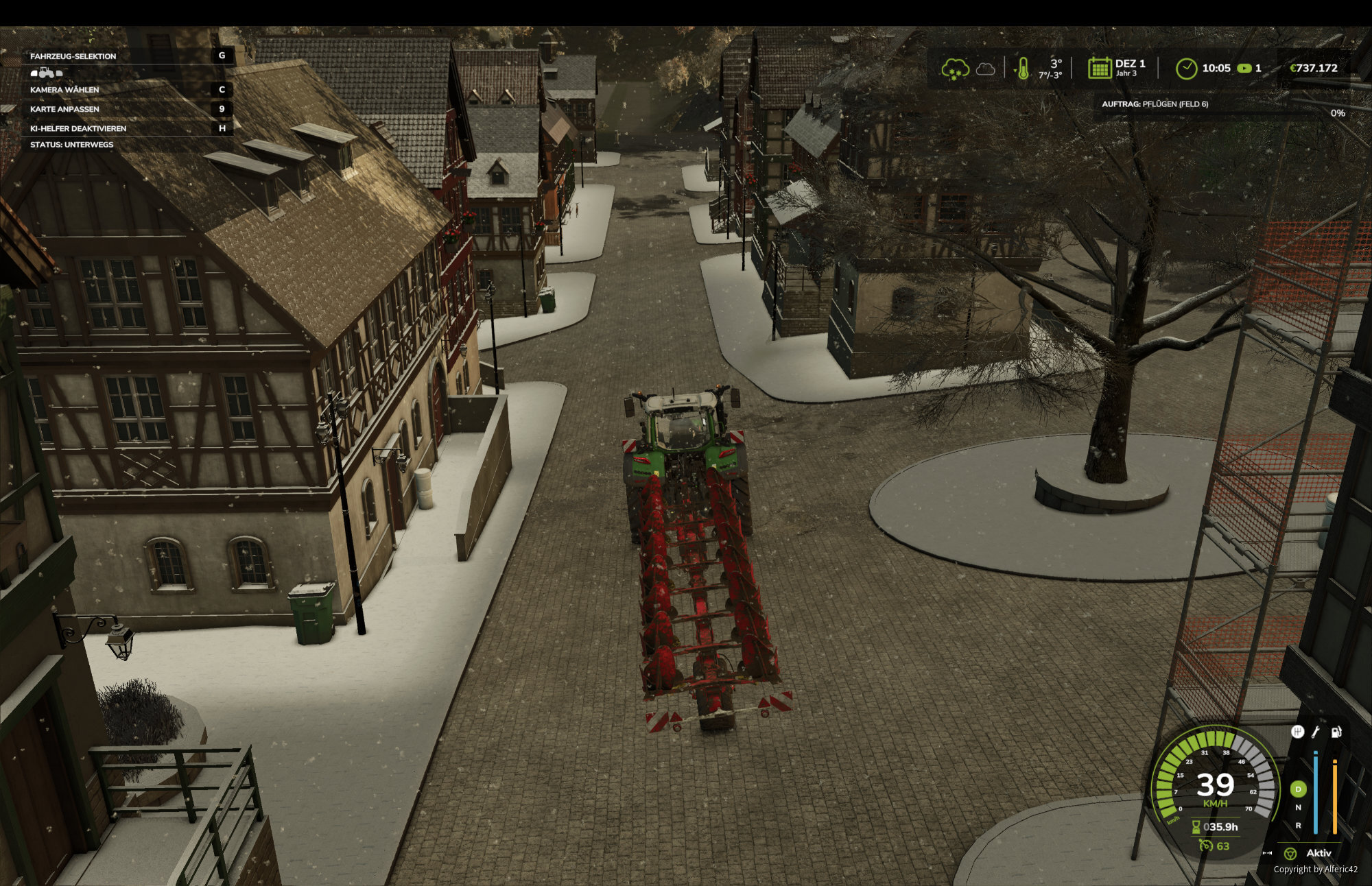 Winterstimmung in Hagenstedt