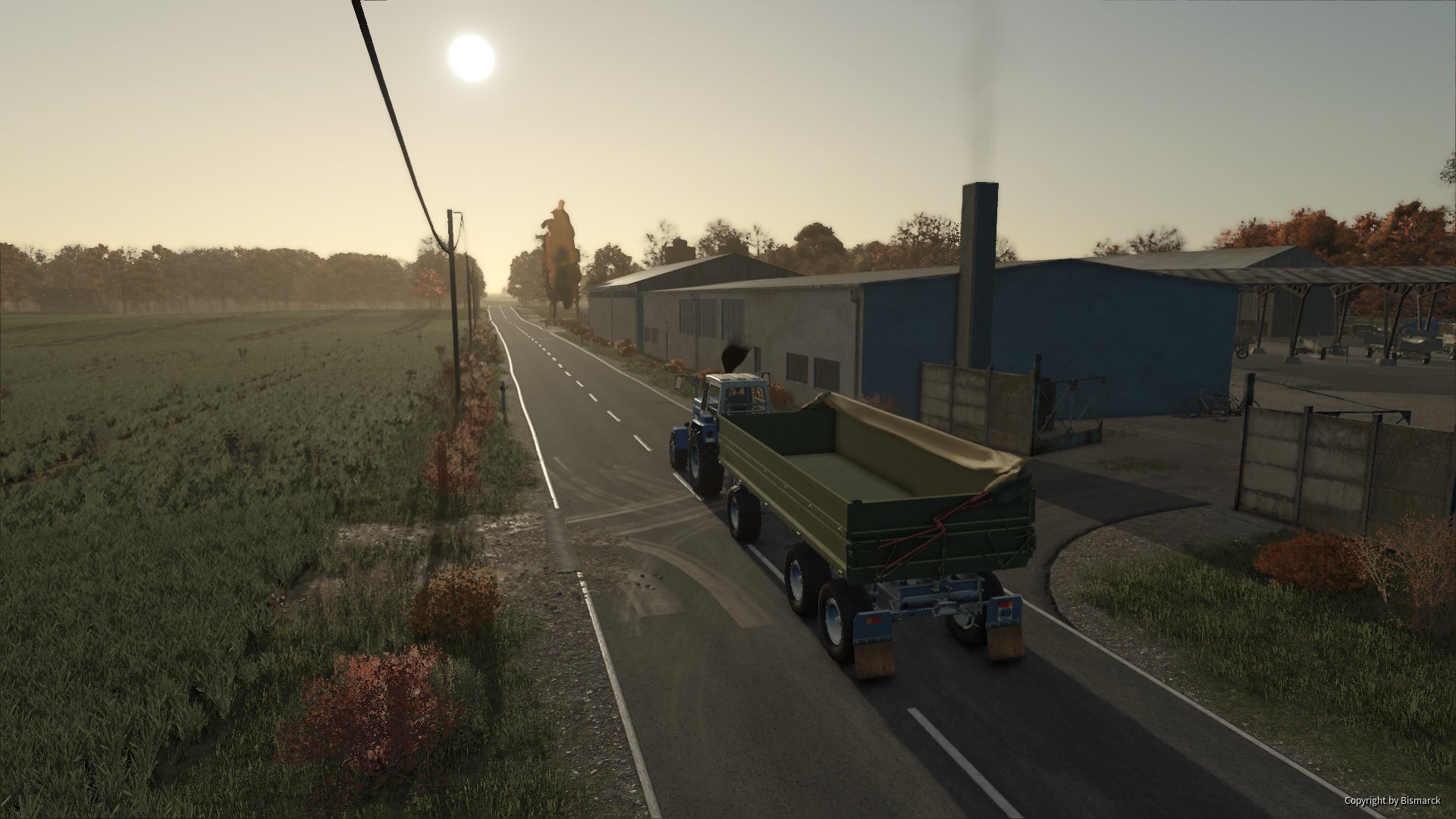die kfl hat den Hw80 3achs Fertig auf zum apern laden