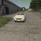 Ein paar Kartoffeln für die Ferkel holen , mit Trabant und HP500 😀