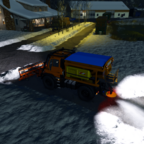 Wintereinbruch, heute mal Winterdienst!