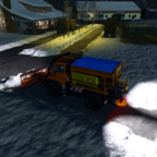 Wintereinbruch, heute mal Winterdienst!